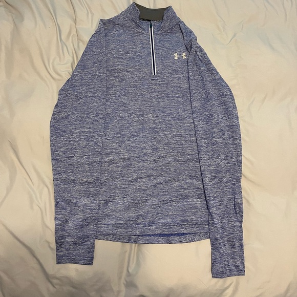 Under Armour Other - Blue Salt and Pepper Men’s Under Armour Half Zip